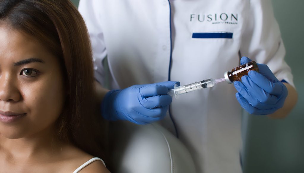 Fusion Meso F-hair men for scalp hair loss / growth treatment Singapore